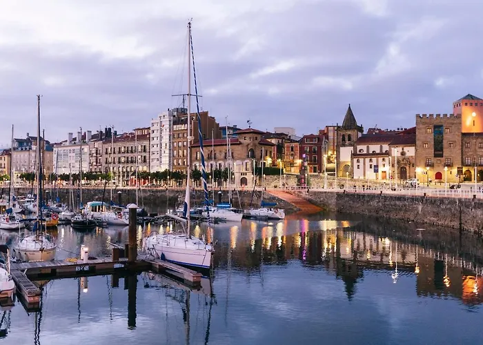 El Amarre, Loft Nautico En El Puerto Deportivo Апартаменты Хихон