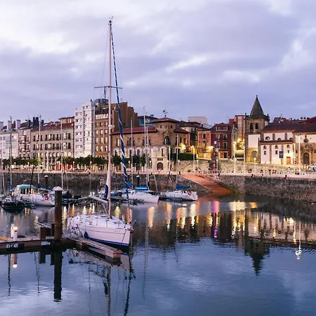 El Amarre - Estilo Náutico En El Puerto Deportivo - Grupo Querbes Appartamento Gijón